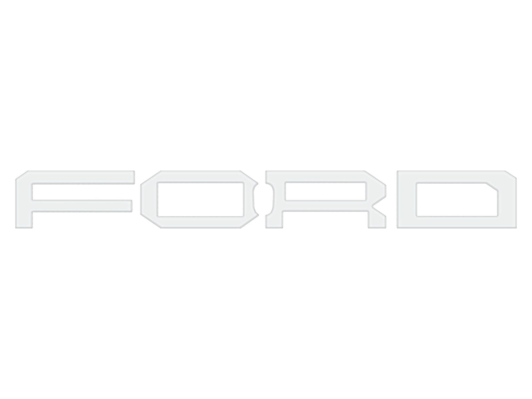 Raptor Front Grill Letter Overlays Fits 2022-2025 Ford Bronco