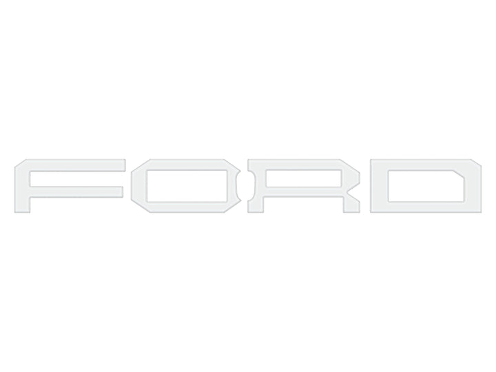 Raptor Front Grill Letter Overlays Fits 2022-2025 Ford Bronco