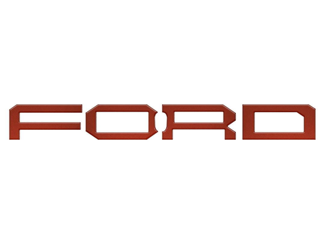 Raptor Front Grill Letter Overlays Fits 2022-2025 Ford Bronco