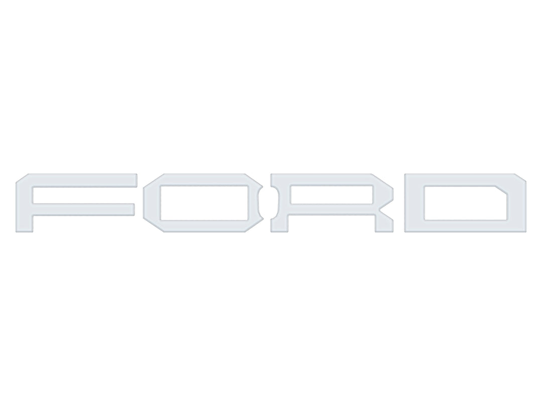 Raptor Front Grill Letter Overlays Fits 2022-2025 Ford Bronco