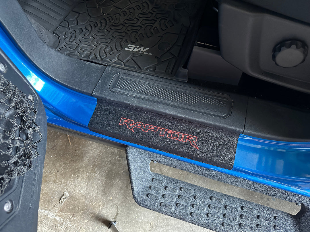 Door Sill Protection Overlays Fits 2021-2026 Ford Bronco