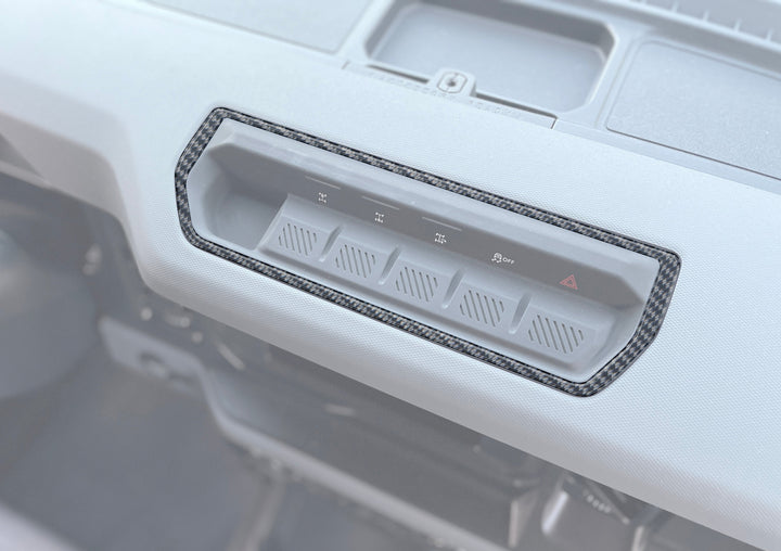 Dash Top Switch Panel Accent Trim Fits 2021-2025 Ford Bronco