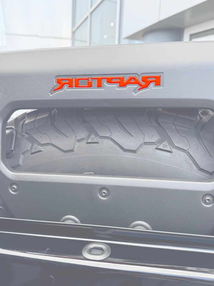 Raptor Third Brake Light Letter Inserts Fits 2022-2025 Ford Bronco Raptor