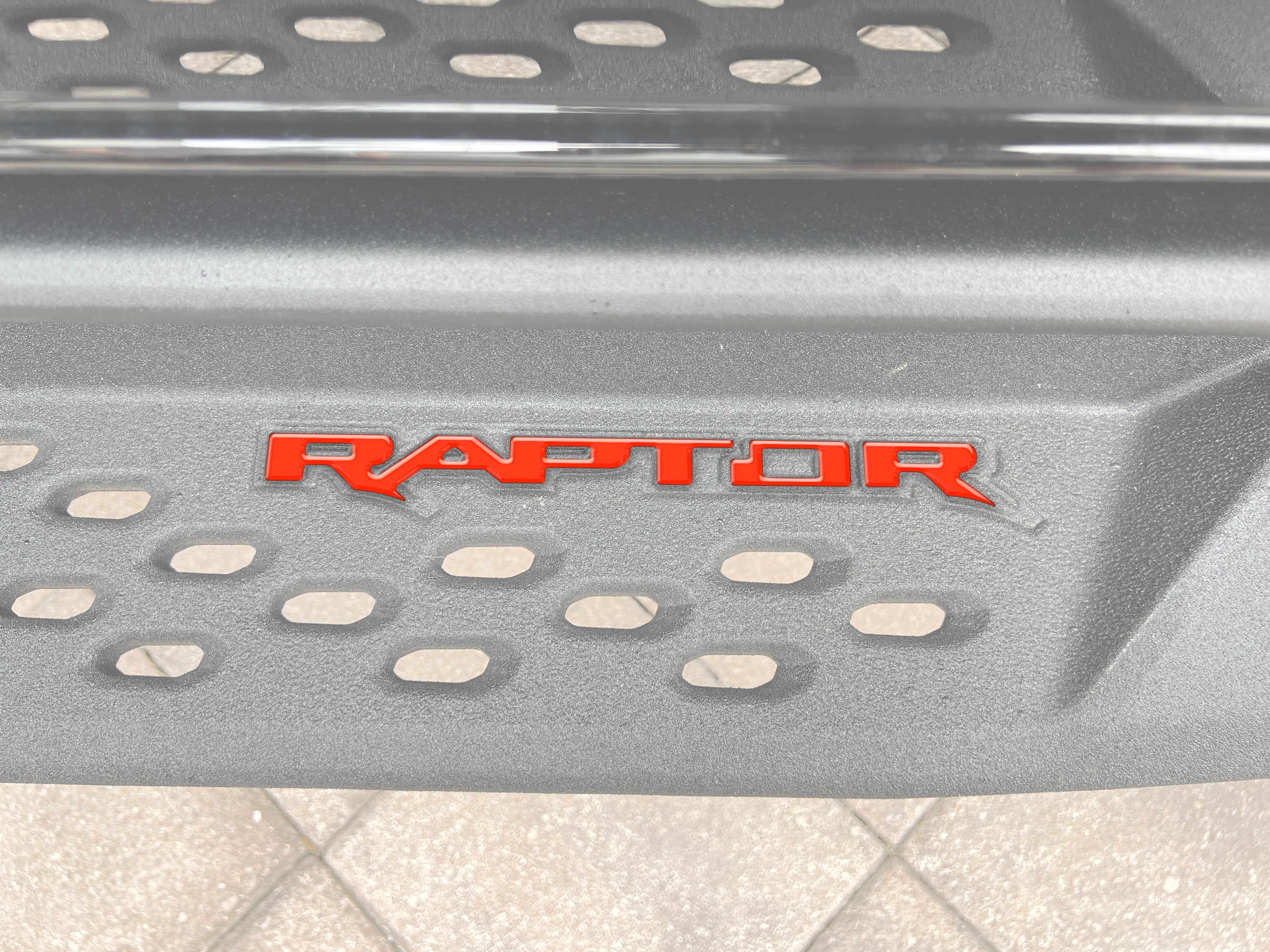 Ford Raptor Computer Boards Raptor Running Board Letter Overlays Fits 2022-2026 Ford Bronco Raptor ...