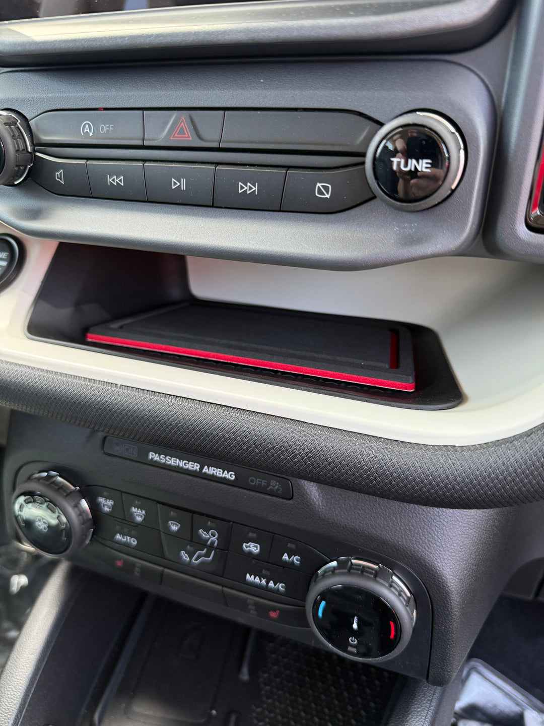 Center Dash Cubby Foam Inserts Fits 2021-2025 Ford Bronco Sport