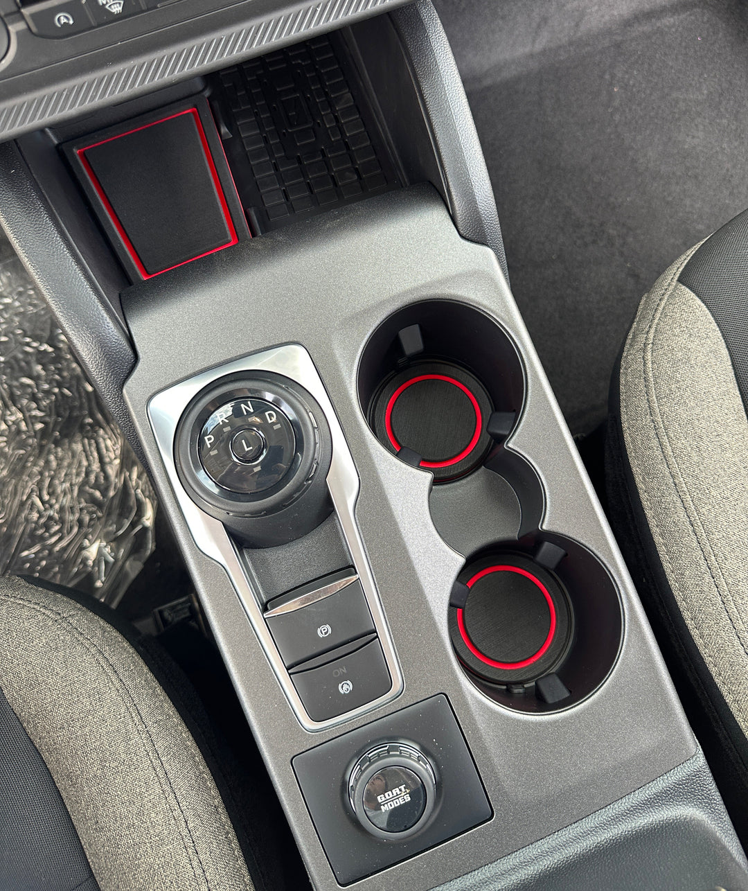 Center Console Foam Inserts Fits 2025-2026 Ford Bronco Sport