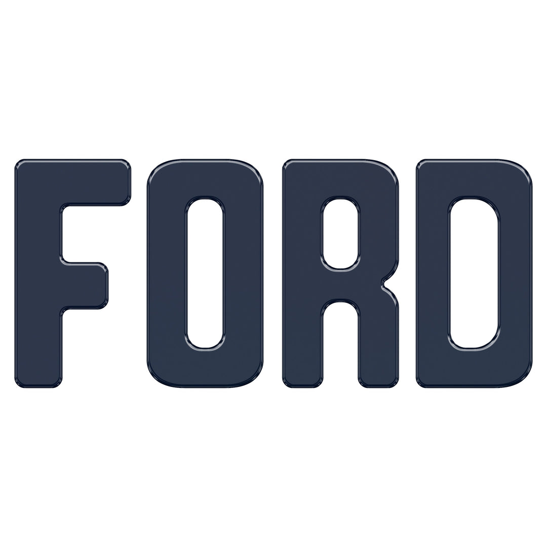 Slideout Tailgate Letter Inserts Fits 2021-2025 Ford Bronco