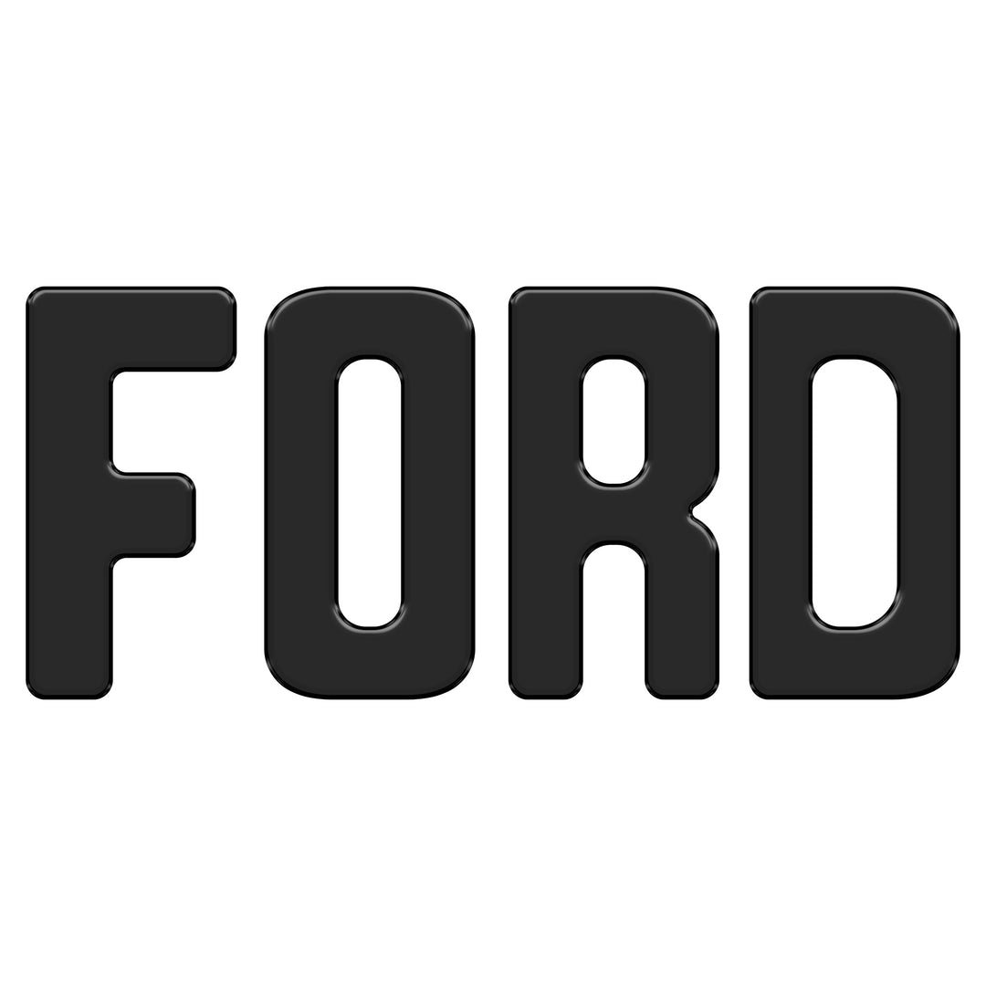 Slideout Tailgate Letter Inserts Fits 2021-2025 Ford Bronco