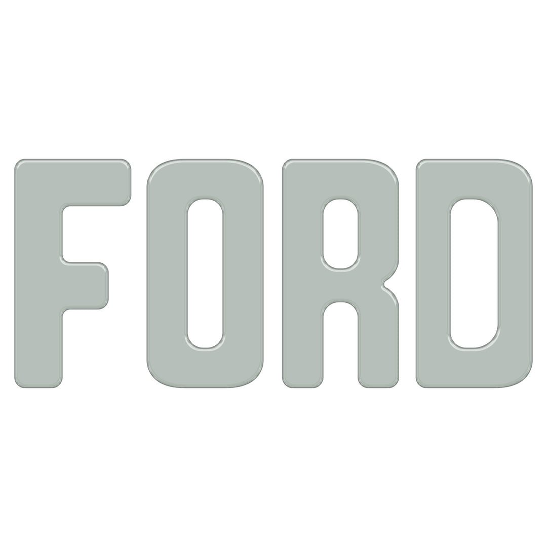 Slideout Tailgate Letter Inserts Fits 2021-2025 Ford Bronco