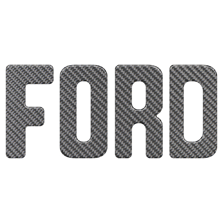 Slideout Tailgate Letter Inserts Fits 2021-2025 Ford Bronco