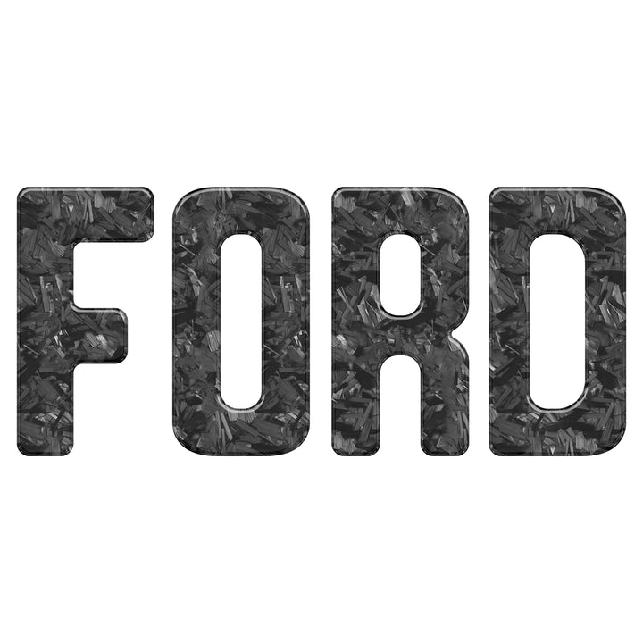 Slideout Tailgate Letter Inserts Fits 2021-2025 Ford Bronco