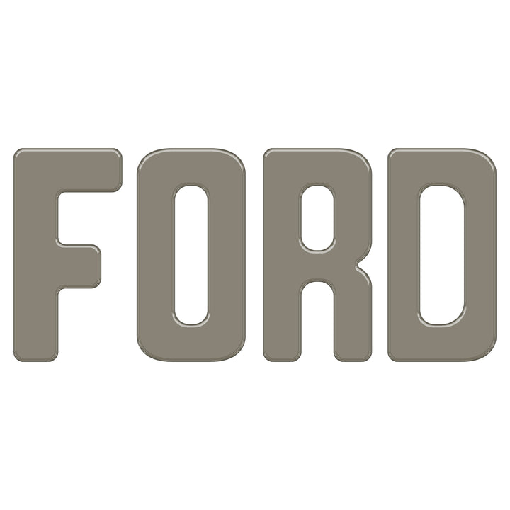 Slideout Tailgate Letter Inserts Fits 2021-2025 Ford Bronco