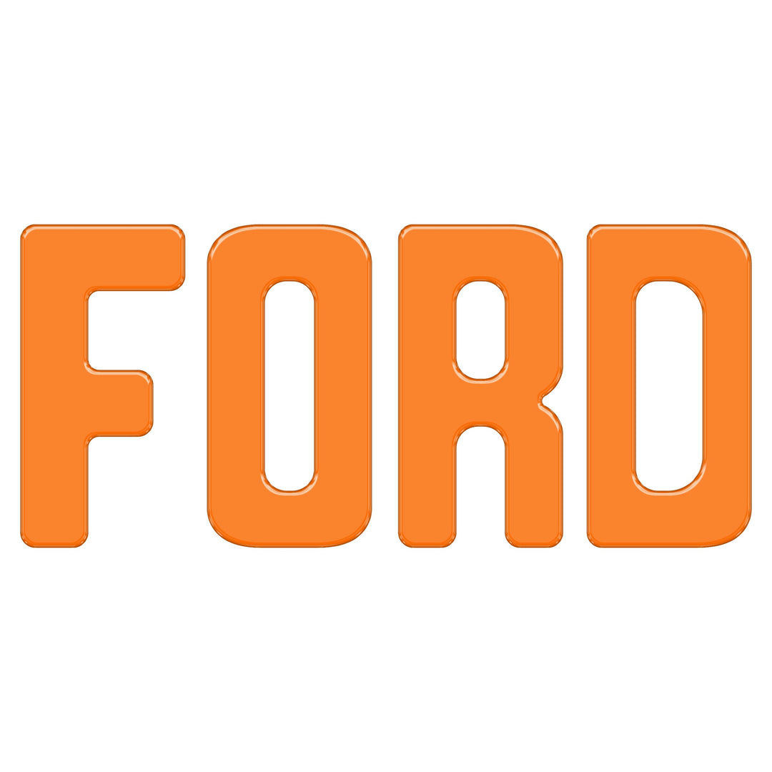 Slideout Tailgate Letter Inserts Fits 2021-2025 Ford Bronco