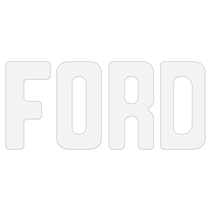 Slideout Tailgate Letter Inserts Fits 2021-2025 Ford Bronco