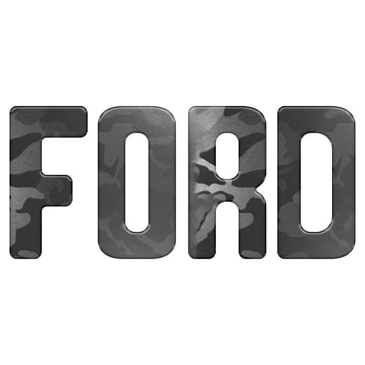 Slideout Tailgate Letter Inserts Fits 2021-2025 Ford Bronco