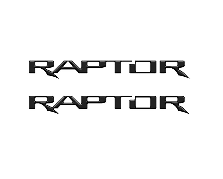 Raptor Floor Mat Emblem Inserts Fits 2022-2026 Ford Bronco &amp; 2024-2026 Ranger Raptor