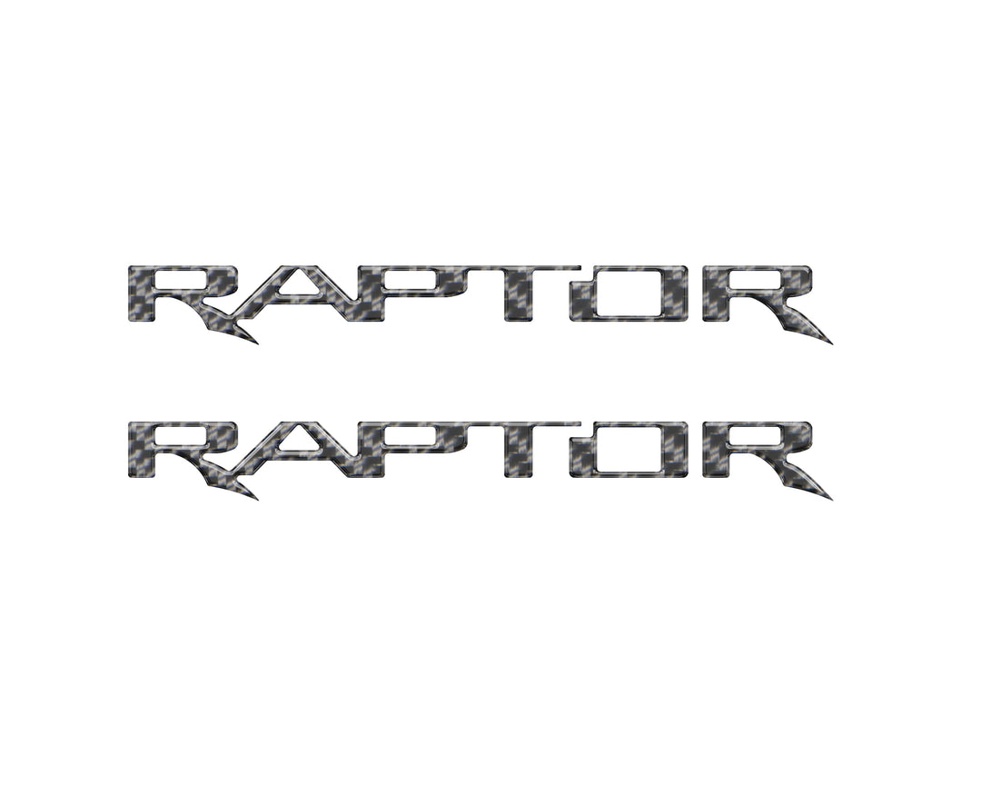 Raptor Floor Mat Emblem Inserts Fits 2022-2026 Ford Bronco &amp; 2024-2026 Ranger Raptor
