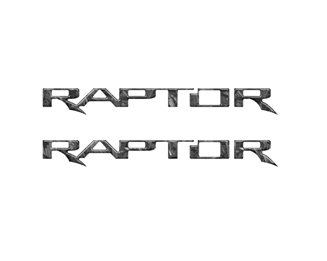 Raptor Floor Mat Emblem Inserts Fits 2022-2026 Ford Bronco &amp; 2024-2026 Ranger Raptor