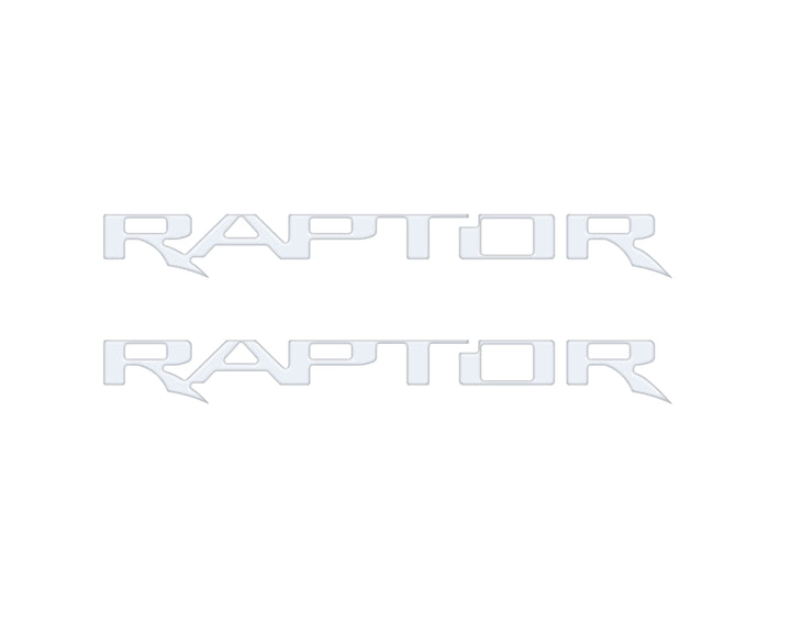 Raptor Floor Mat Emblem Inserts Fits 2022-2026 Ford Bronco &amp; 2024-2026 Ranger Raptor