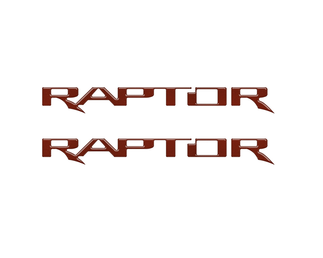 Raptor Floor Mat Emblem Inserts Fits 2022-2026 Ford Bronco &amp; 2024-2026 Ranger Raptor