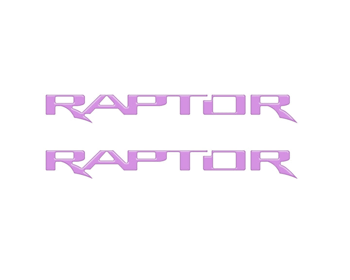 Raptor Floor Mat Emblem Inserts Fits 2022-2026 Ford Bronco &amp; 2024-2026 Ranger Raptor