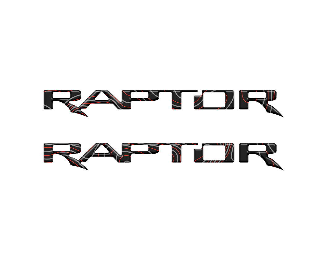 Raptor Floor Mat Emblem Inserts Fits 2022-2026 Ford Bronco &amp; 2024-2026 Ranger Raptor
