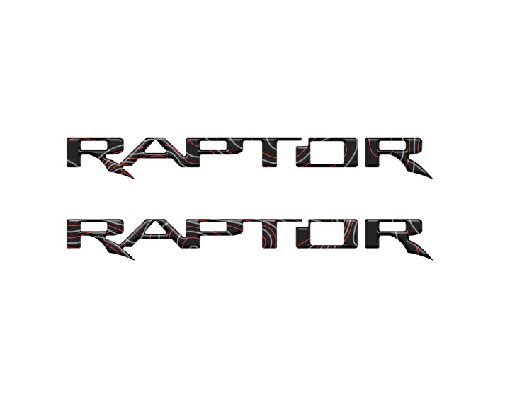 Raptor Floor Mat Emblem Inserts Fits 2022-2026 Ford Bronco &amp; 2024-2026 Ranger Raptor
