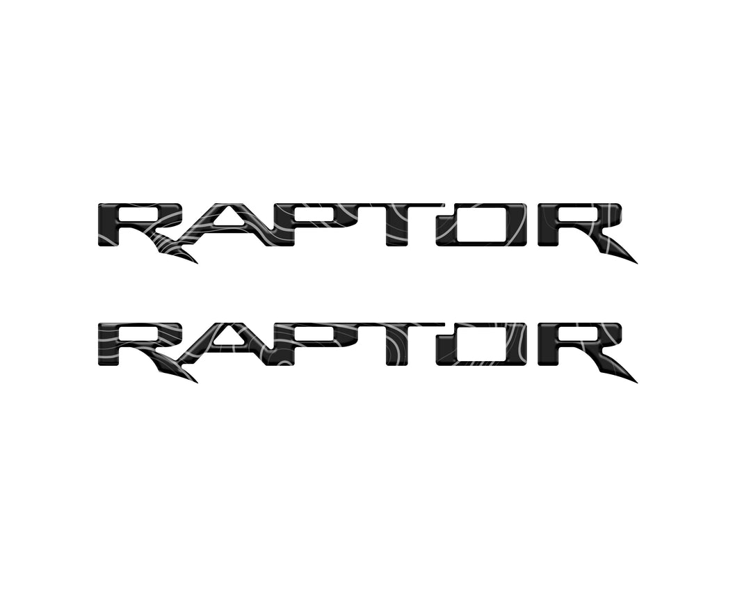 Raptor Floor Mat Emblem Inserts Fits 2022-2026 Ford Bronco &amp; 2024-2026 Ranger Raptor