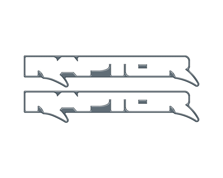 Raptor Floor Mat Emblem Inserts Fits 2022-2026 Ford Bronco &amp; 2024-2026 Ranger Raptor