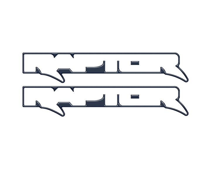 Raptor Floor Mat Emblem Inserts Fits 2022-2026 Ford Bronco &amp; 2024-2026 Ranger Raptor
