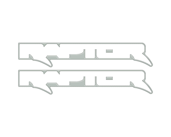 Raptor Floor Mat Emblem Inserts Fits 2022-2026 Ford Bronco &amp; 2024-2026 Ranger Raptor