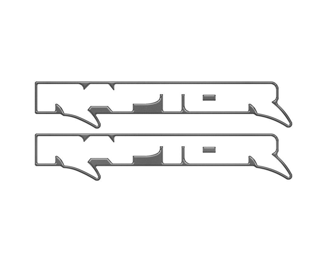 Raptor Floor Mat Emblem Inserts Fits 2022-2026 Ford Bronco &amp; 2024-2026 Ranger Raptor