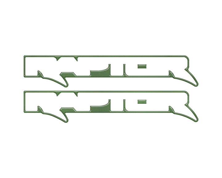 Raptor Floor Mat Emblem Inserts Fits 2022-2026 Ford Bronco &amp; 2024-2026 Ranger Raptor