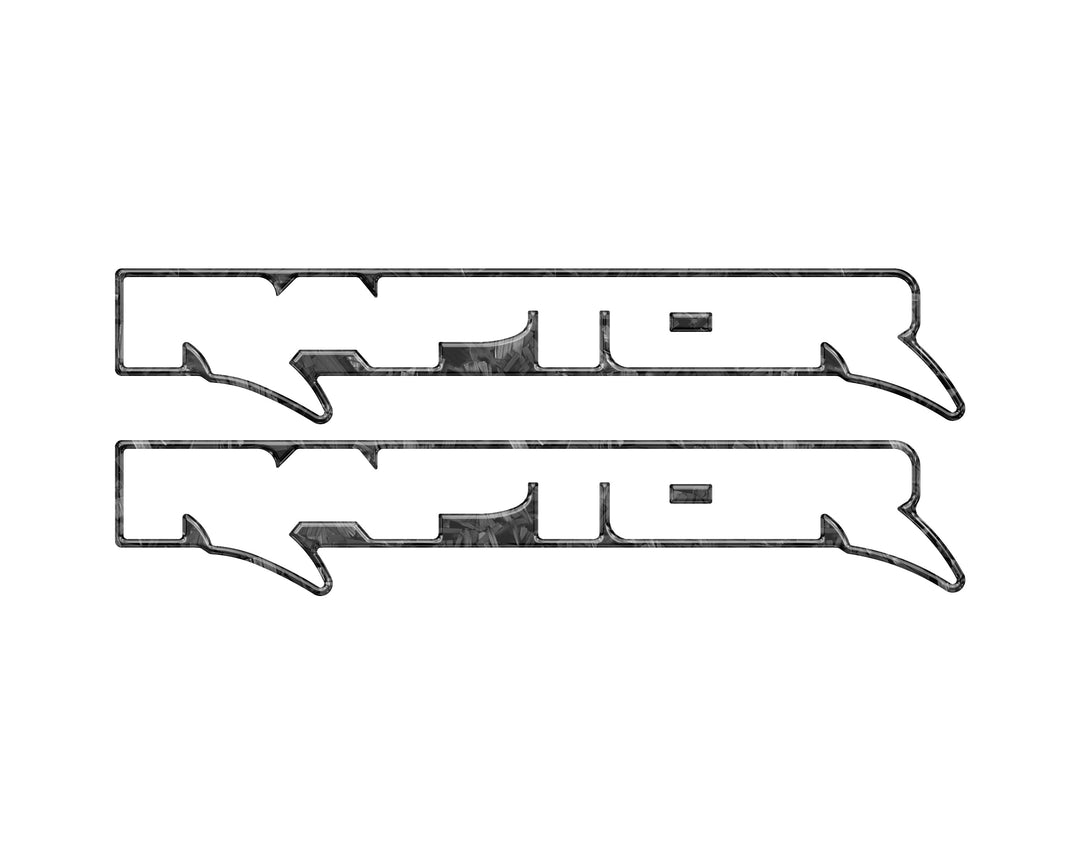 Raptor Floor Mat Emblem Inserts Fits 2022-2026 Ford Bronco &amp; 2024-2026 Ranger Raptor