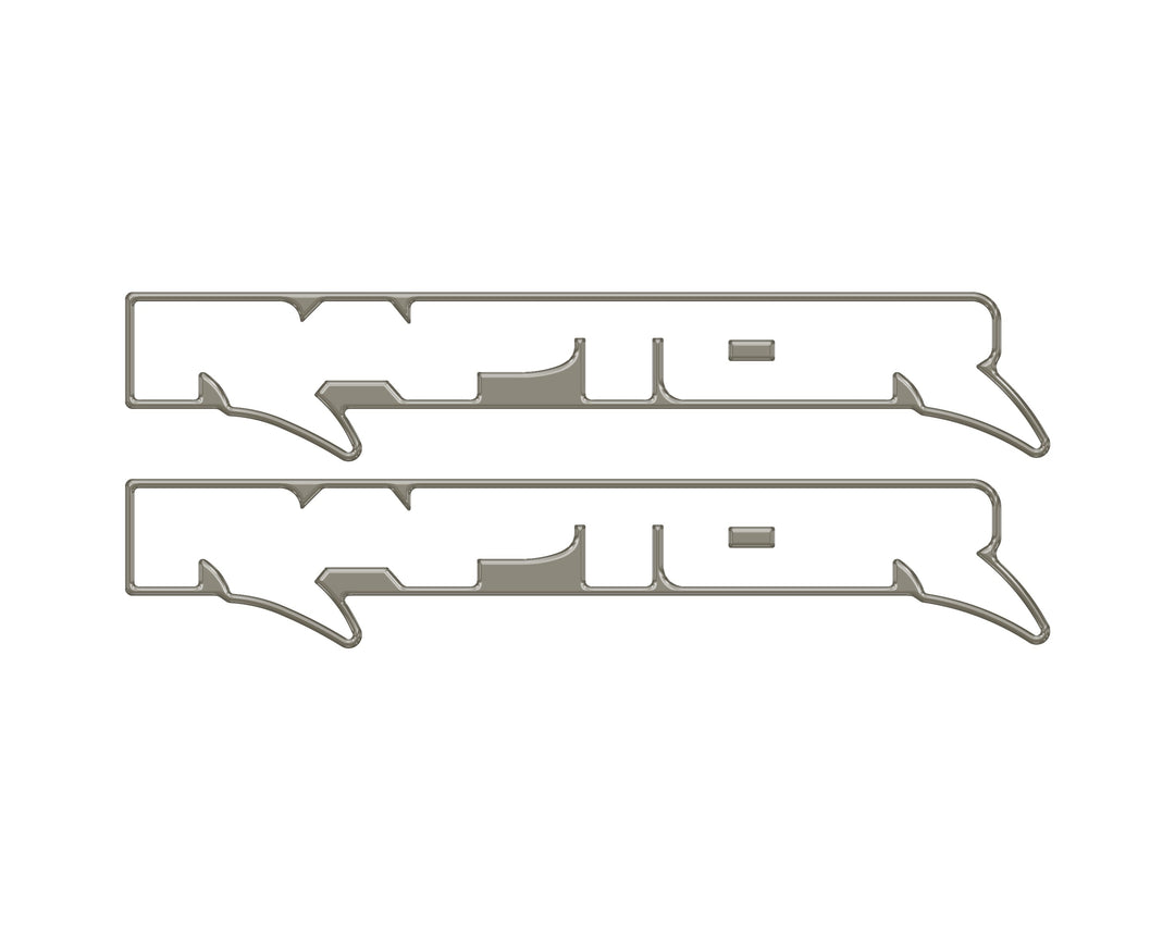 Raptor Floor Mat Emblem Inserts Fits 2022-2026 Ford Bronco &amp; 2024-2026 Ranger Raptor