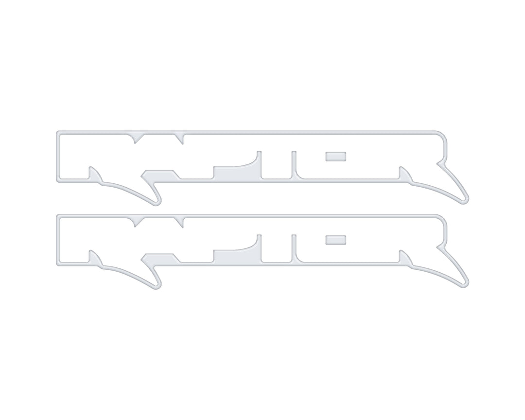 Raptor Floor Mat Emblem Inserts Fits 2022-2026 Ford Bronco &amp; 2024-2026 Ranger Raptor