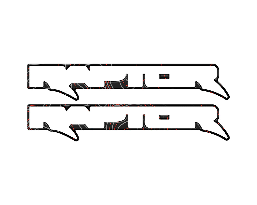Raptor Floor Mat Emblem Inserts Fits 2022-2026 Ford Bronco &amp; 2024-2026 Ranger Raptor
