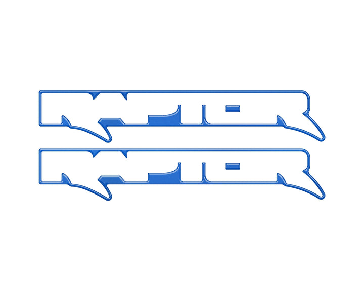 Raptor Floor Mat Emblem Inserts Fits 2022-2026 Ford Bronco &amp; 2024-2026 Ranger Raptor