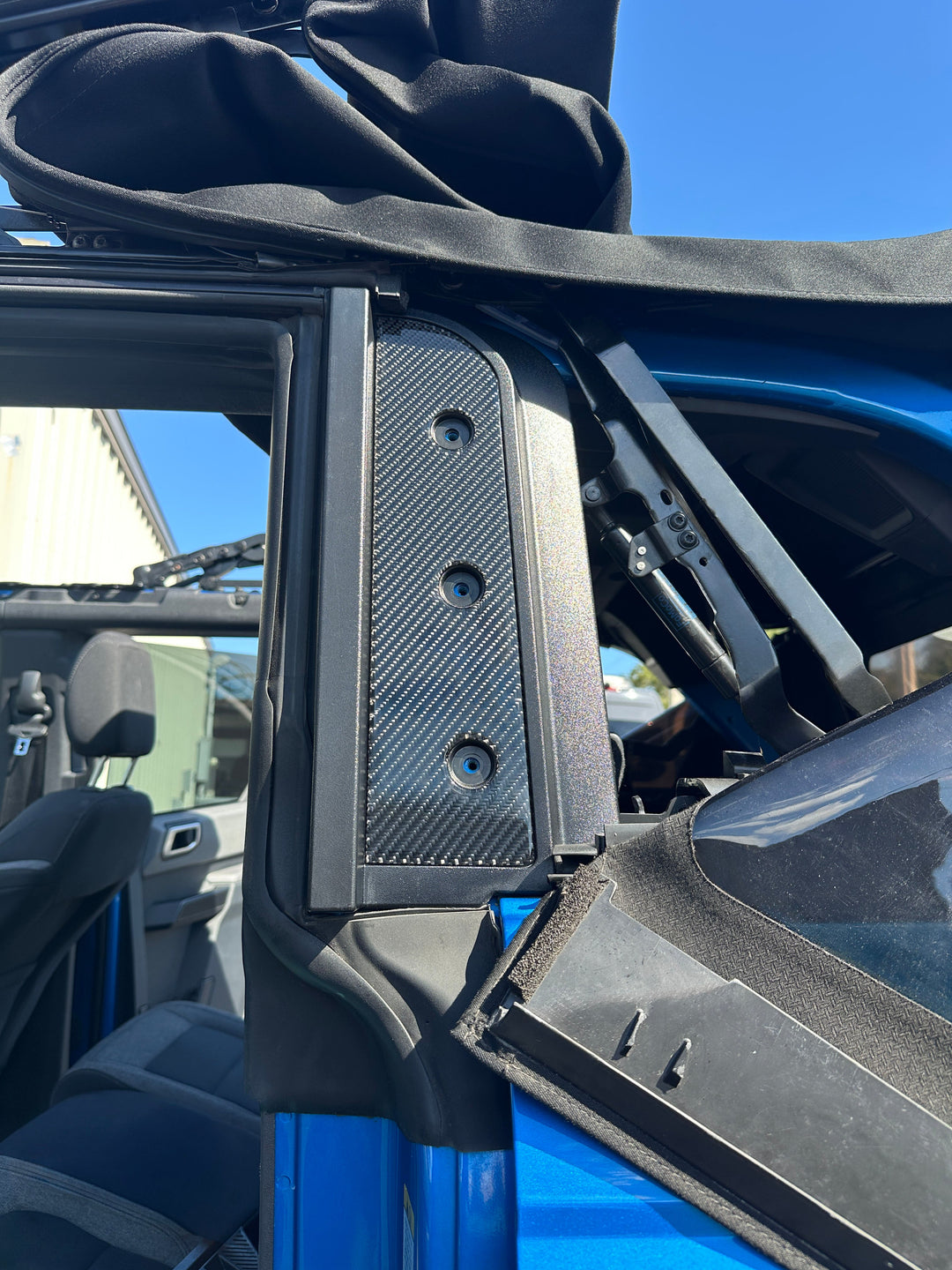 Interior Rear Pillar Inserts Fits 2022-2026 Ford Bronco