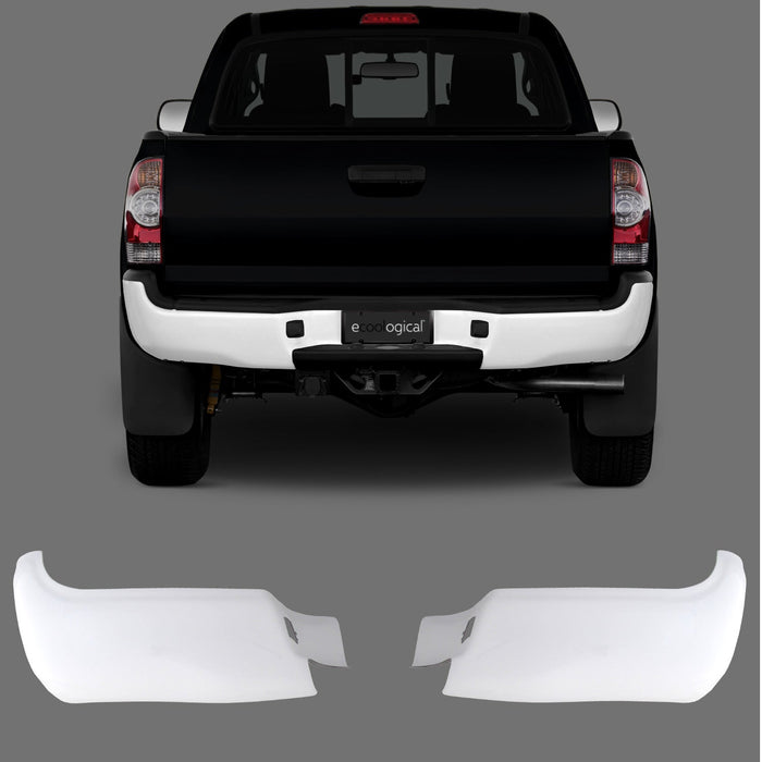 2005-2015 Toyota Tacoma Rear Bumper Covers - Chrome Delete Kit