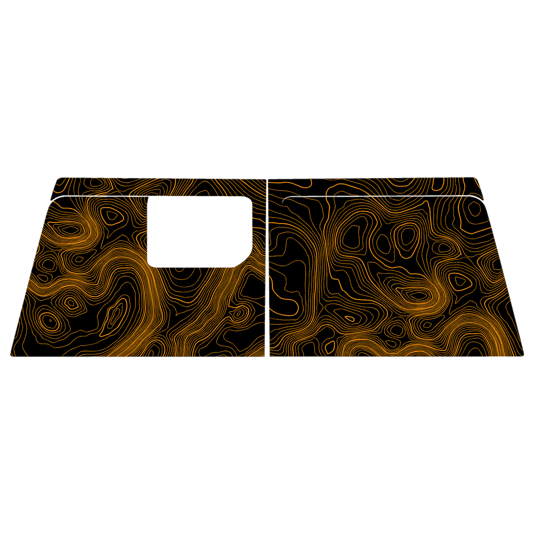 Topographic Map Premium Print Vinyl Rolls (3&