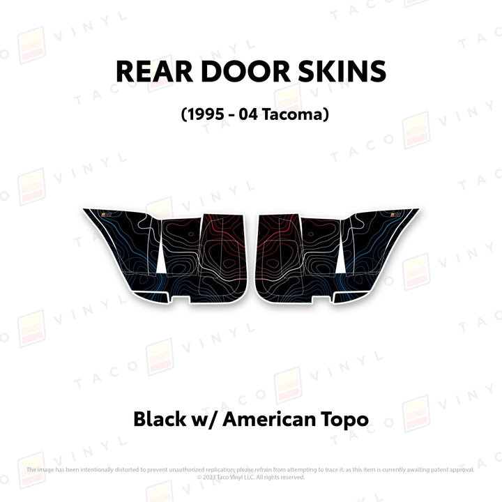 2010-24 4Runner Door Skins (Lower Section)