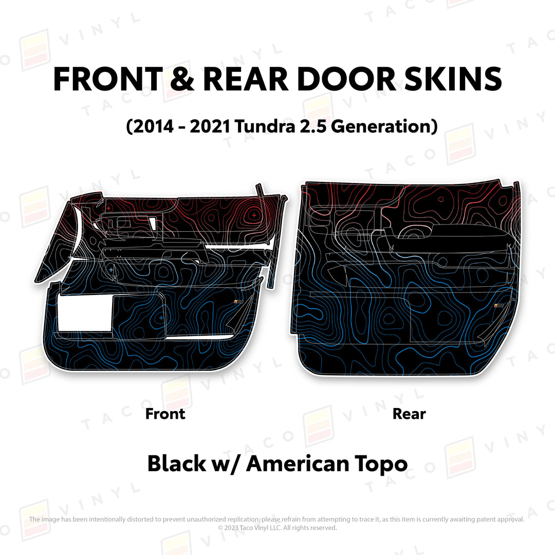 2014 - 2021 Tundra Door Skins