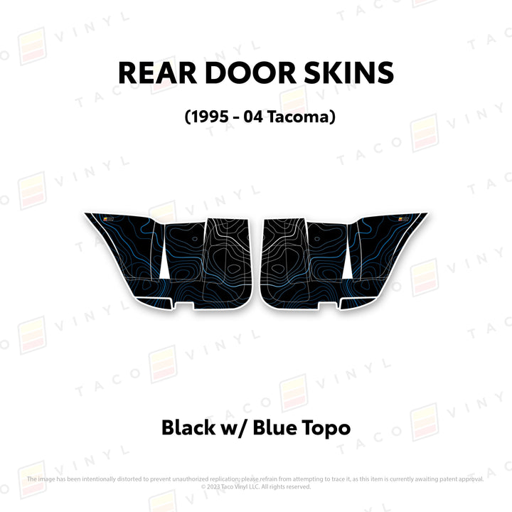 2010-24 4Runner Door Skins (Lower Section)