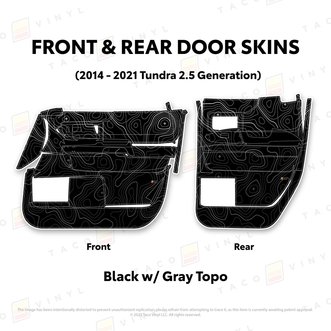 2014 - 2021 Tundra Door Skins