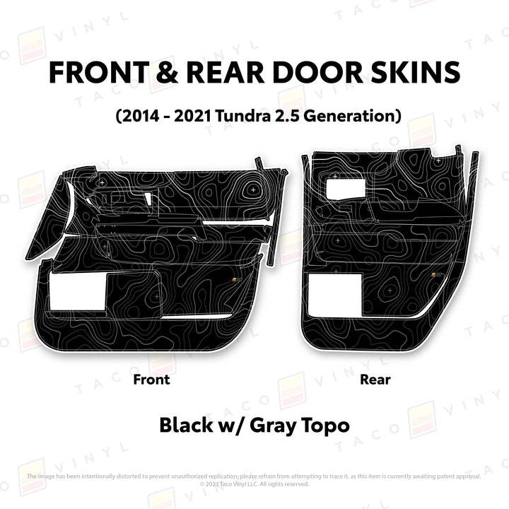 2014 - 2021 Tundra Door Skins