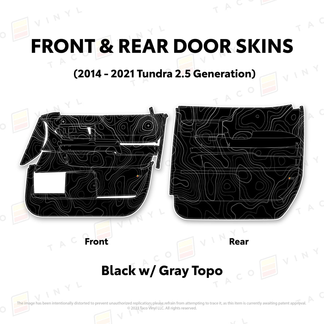 2014 - 2021 Tundra Door Skins