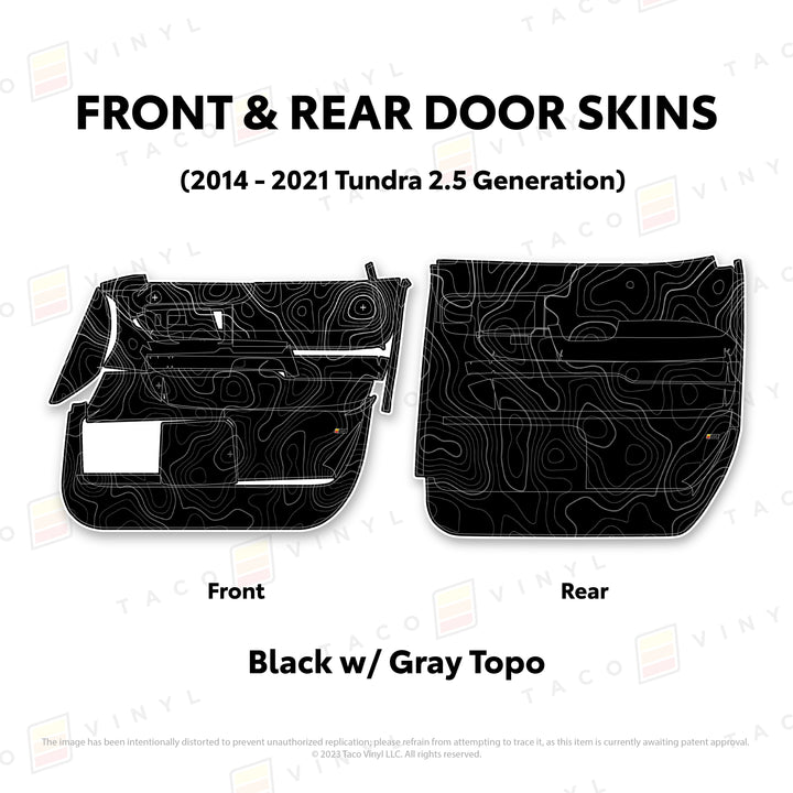 2014 - 2021 Tundra Door Skins