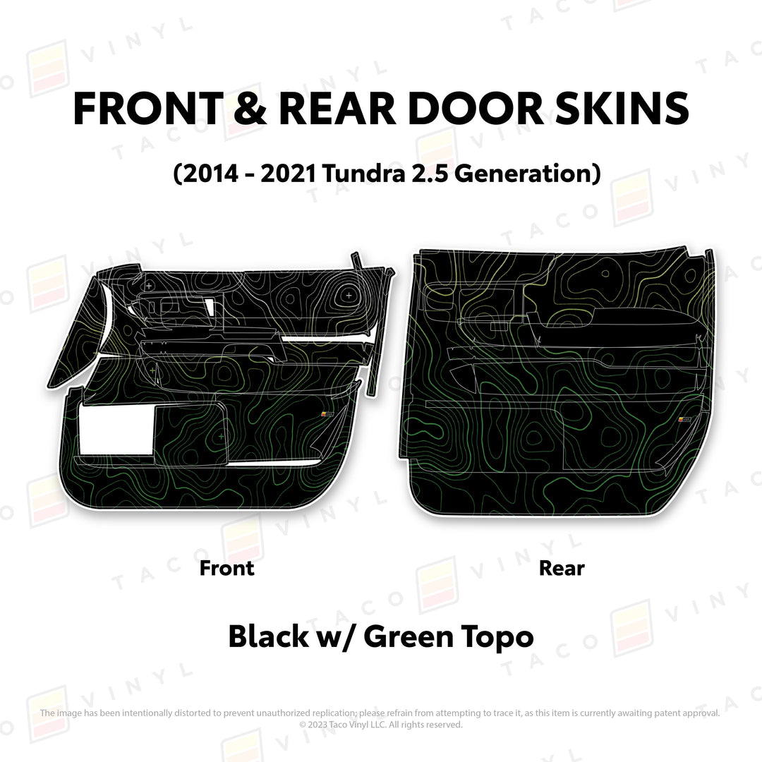 2014 - 2021 Tundra Door Skins