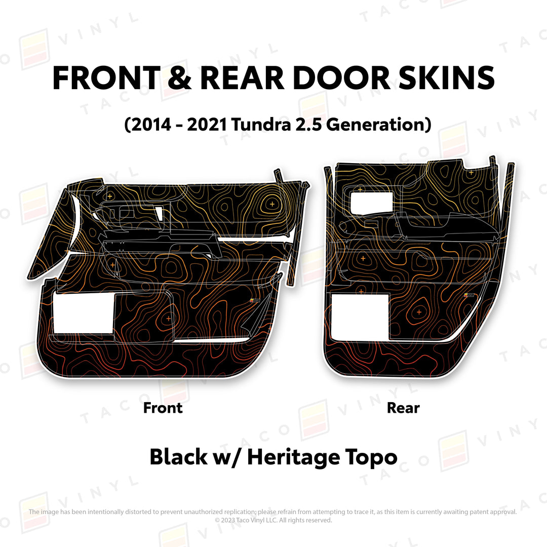 2014 - 2021 Tundra Door Skins